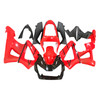 2000-2001 Honda CBR929RR Glossy Red Black Fairing Kit