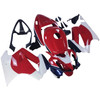 2002-2013 Honda VFR800Red White Black Fairing Kit 1