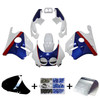 1990-1998 Honda CBR250RR MC22 White Blue Fairing Kit