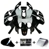 1990-1998 Honda CBR250RR MC22 Black White Fairing Kit