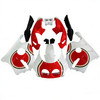 1990-1998 Honda CBR250RR MC22 White Red Fairing Kit 1