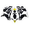 2013-2015 Honda CBR500R Black White Fairing Kit