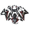 2016-2018 Honda CBR500R Black Red Fairing Kit