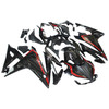 2016-2018 Honda CBR500R Black Red Fairing Kit