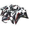 2016-2018 Honda CBR500R Black Red Fairing Kit