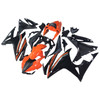 2016-2018 Honda CBR500R Black Orange Fairing Kit
