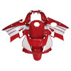 1991-1994 Honda CBR600 F2 Red White Fairing Kit 1