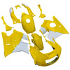 1991-1994 Honda CBR600 F2 Yellow White Fairing Kit