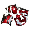1991-1994 Honda CBR600 F2 Red White Black Fairing Kit 1
