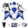 2012-2014 Yamaha YZF 1000 R1 Blue Black White Fairing Kit