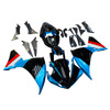 2012-2014 Yamaha YZF 1000 R1 Black Light Blue Fairing Kit