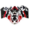 All Years Ducati 1098 1198 848 Black White Red Fairing Kit