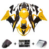 2013-2018 Kawasaki ZX6R 636 Yellow Black Fairing Kit