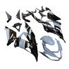 2013-2018 Kawasaki ZX6R 636 Gray Black Fairing Kit