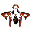 2000-2001 Kawasaki ZX9R Orange Black &White Logo Fairing Kit