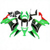 2008-2010 Kawasaki ZX10R Black Green Red Fairing Kit