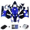 2000-2001 Kawasaki ZX12R Glossy Black Blue Fairing Kit