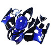 2000-2001 Kawasaki ZX12R Glossy Black Blue Fairing Kit