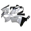 2000-2001 Kawasaki ZX12R White Black Fairing Kit