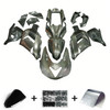 2006-2011 Kawasaki ZX14R ZZR1400 Glossy Gray & White Fairing Kit
