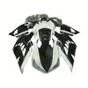 2012-2022 Kawasaki ZX14R ZZR1400 Black White Fairing Kit