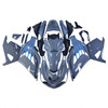 2012-2022 Kawasaki ZX14R ZZR1400 Gray Black & Blue Fairing Kit