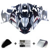 2012-2022 Kawasaki ZX14R ZZR1400 Black Silver Grey & Red Fairing Kit