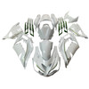 2012-2022 Kawasaki ZX14R ZZR1400 White & Green Fairing Kit