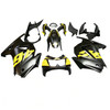 2008-2012 Kawasaki EX250 Ninja250R Black & Yellow Fairing Kit