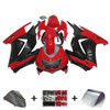2008-2012 Kawasaki EX250 Ninja250R Black Red & White Fairing Kit