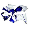 2008-2012 Kawasaki EX250 Ninja250R Black White Blue & Red Fairing Kit