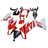 2009-2011 Kawasaki Ninja650 EX650 Red Black & White Star Fairing Kit