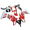 2009-2011 Kawasaki Ninja650 EX650 Red Black & White Star Fairing Kit