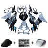 Kawasaki 2019-2023 ZX6R Fairing Kit Collection, Style 4