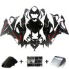 2019-2023 Kawasaki ZX6R Glossy Red Black Fairing Kit