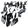 2018-2024 Kawasaki Z400 Black Fairing Kit