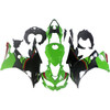 2019-2025 Kawasaki Ninja ZX25R ZX4R ZX4RR Black Light Green Fairing Kit