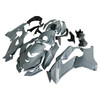 2021-2025 Kawasaki ZX10R ZX10RR White Black Fairing Kit