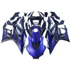 2022-2024 Yamaha YZF-R3 & R25 Matte Black Blue Fairing Kit