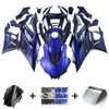 2022-2024 Yamaha YZF-R3 & R25 Matte Black Blue Fairing Kit