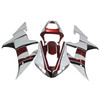 2002-2003 Yamaha YZF R1 White Red Fairing Kit