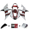 2002-2003 Yamaha YZF R1 White Red Fairing Kit