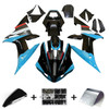 2002-2003 Yamaha YZF R1 Black Light Blue White Fairing Kit