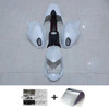 All Years Ducati Monster 696 796 1100 S EVO White Black Fairing Kit