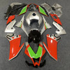 2012-2016 Aprilia RS4 125 50 Silver Orange Fairing Kit