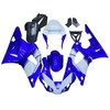 2000-2001 Yamaha YZF 1000 R1 Black White Blue Fairing Kit