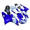 2000-2001 Yamaha YZF 1000 R1 Black White Blue Fairing Kit