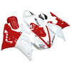 2000-2001 Yamaha YZF 1000 R1 White Red Fairing Kit