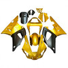 2000-2001 Yamaha YZF 1000 R1 Black Gold Fairing Kit