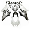 2017-2023 Yamaha YZF R6 Black White Fairing Kit